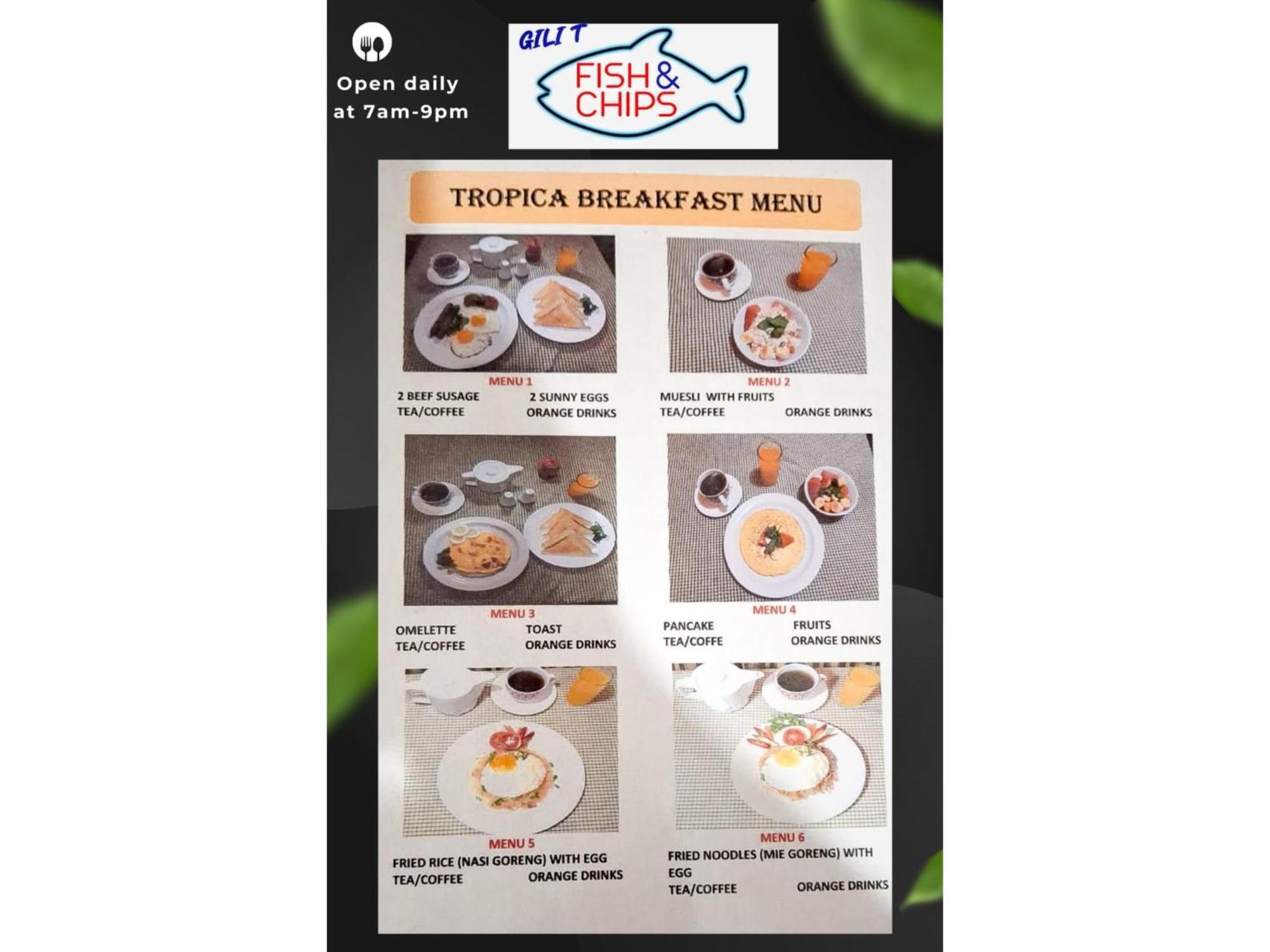 Hotel Tropica Gili Total Body Fit Gili Trawangan Exterior foto